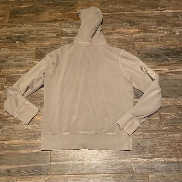 Lucky Brand Tan Embroidered Hoodie - Picture 2 of 4